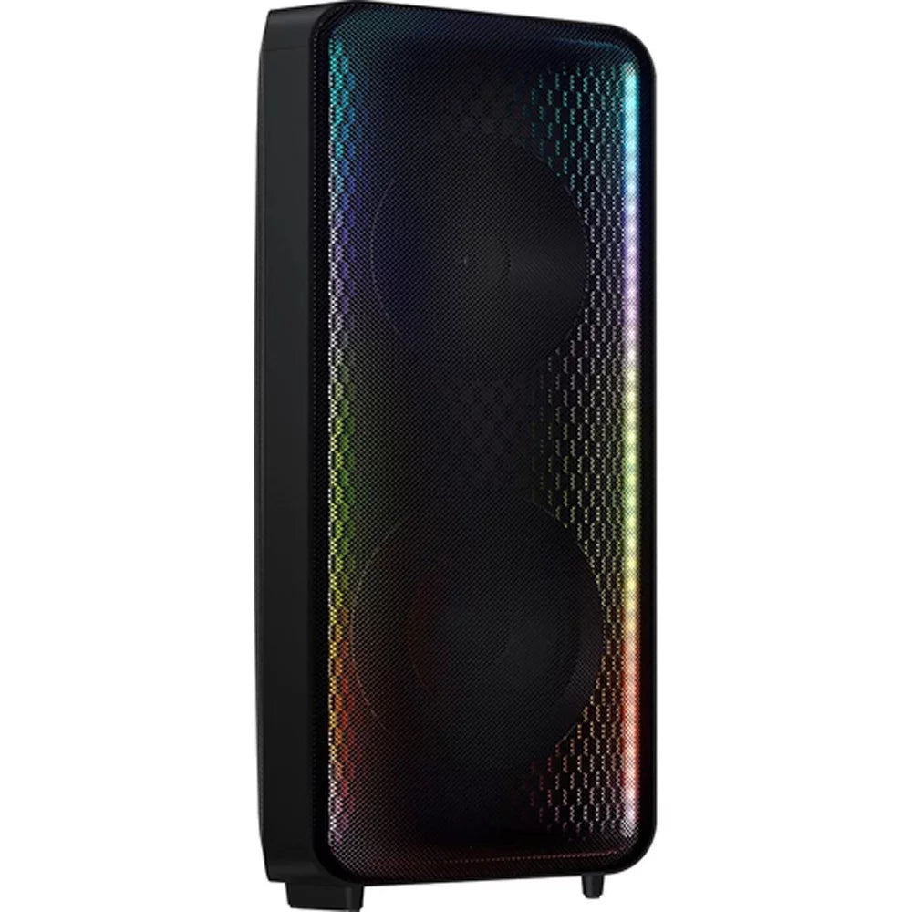 Open Box Samsung MX-ST50B Sound Tower High Power Audio, 240W Floor Standing Speaker, Bi-Directional Sound, Built-In Battery, IPX5 Water Resistant, Party Light+, Bluetooth Multi-Connection, 2022