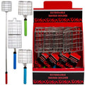 Regent Products G234860 34.5 in. Extend to Campfire Smore Maker Telescopic Marshmallow Roasting Stick in PBQ Summer Color Handle in BBQ Hot - 12 Piece
