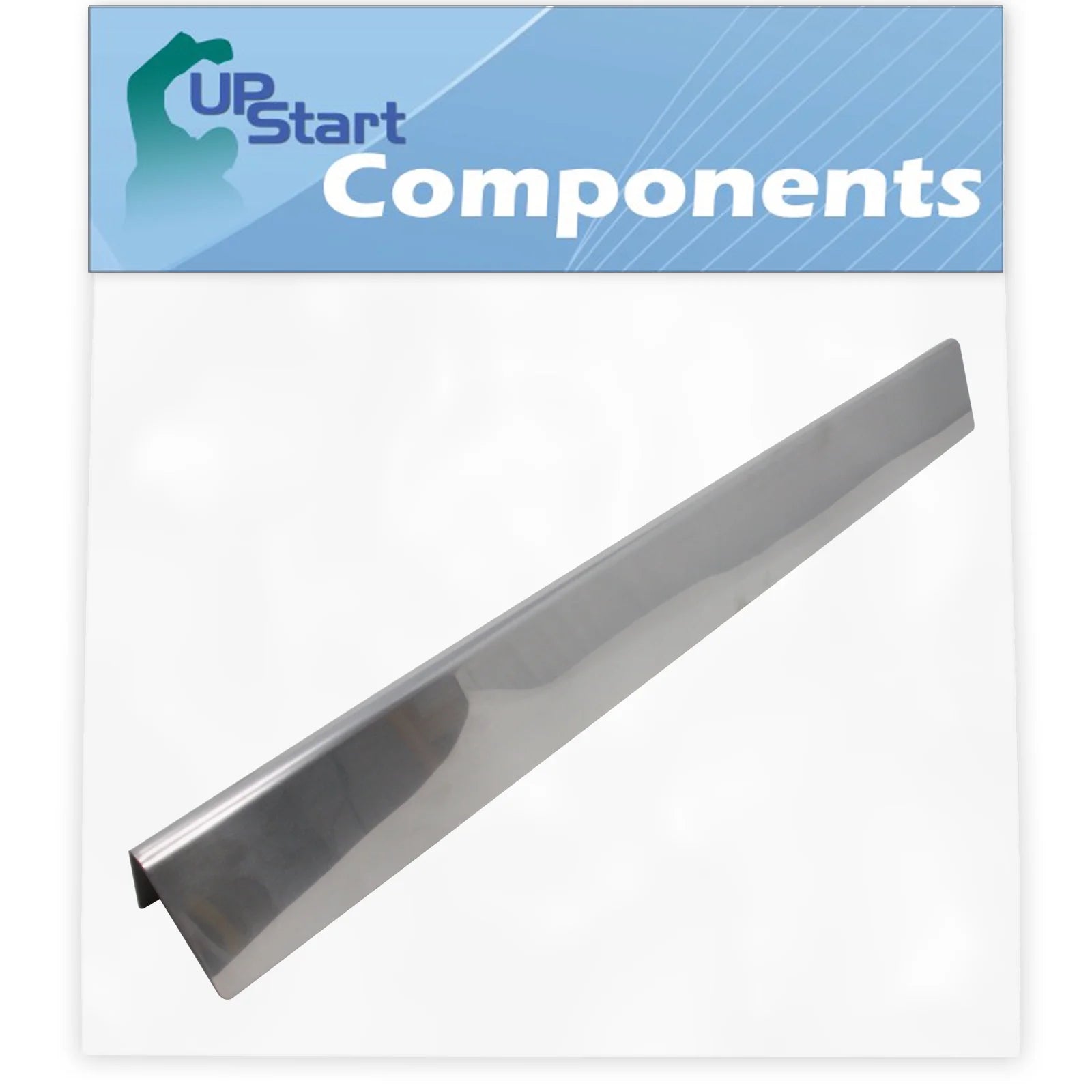 BBQ Grill Heat Shield Plate Tent Replacement for Weber 3741001, 3751001, 3741301 Genesis Ep-310 Lp, 3751301 Ep-320 Lp, Esp-310 Lp 2007 - bbq Stainless Steel Flame Tamer, Burner Cover 24 1/2