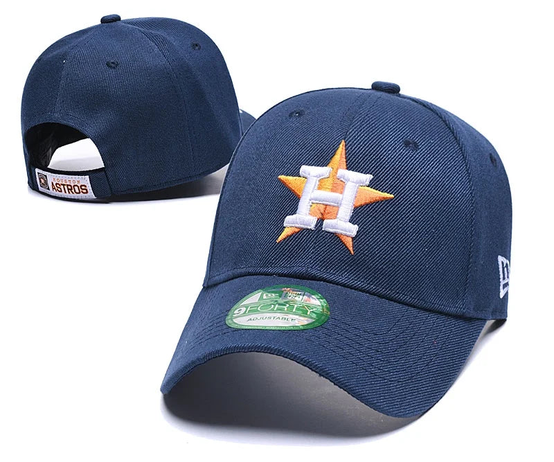 houston-astros pro league basketball football baseball adjustable curved brim cap