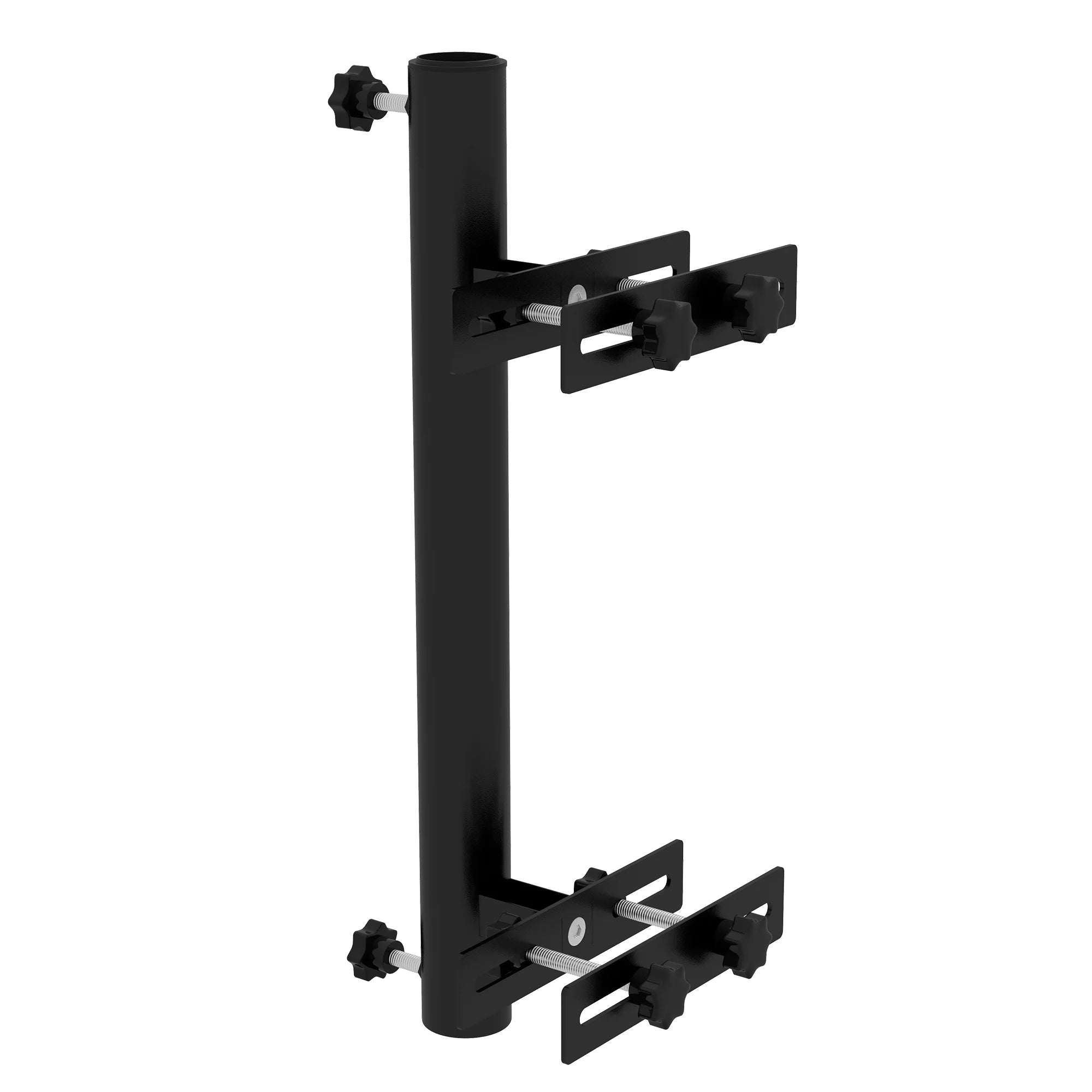 Outsunny Patio Umbrella Holder, Adjustable Deck Mount Bracket for Railing