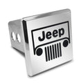 Jeep Grill Billet Aluminum 2 Inch Tow Hitch Cover