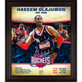 Hakeem Olajuwon Houston Rockets Framed 15 x 17 Hardwood Classics Player Collage