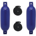 Fender Value Pack for 2 Fenders & 2 Dock Line - Cobalt Blue