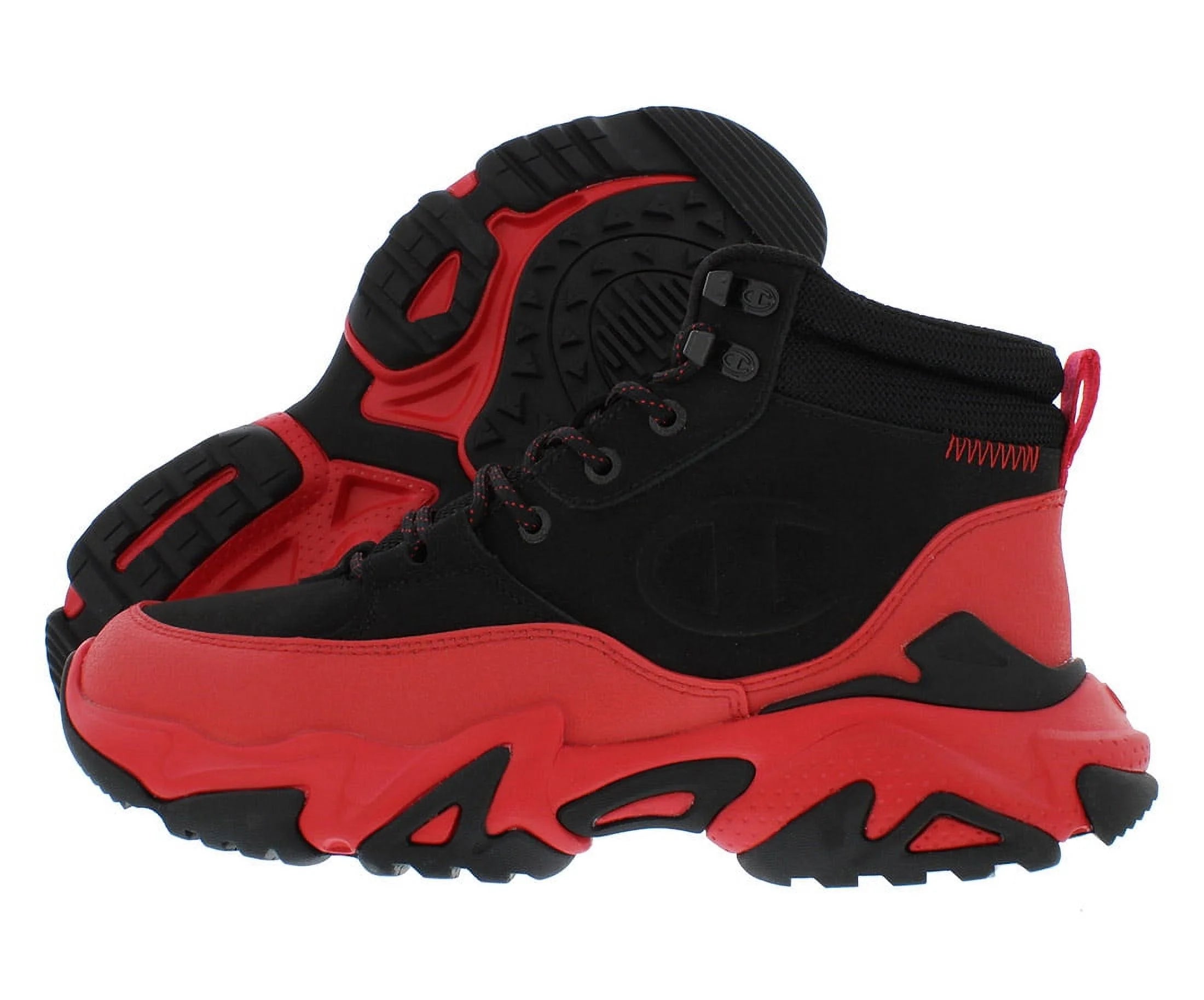 Champion C Lock Mens Shoes Size 9.5, Color: Black/Scarlet