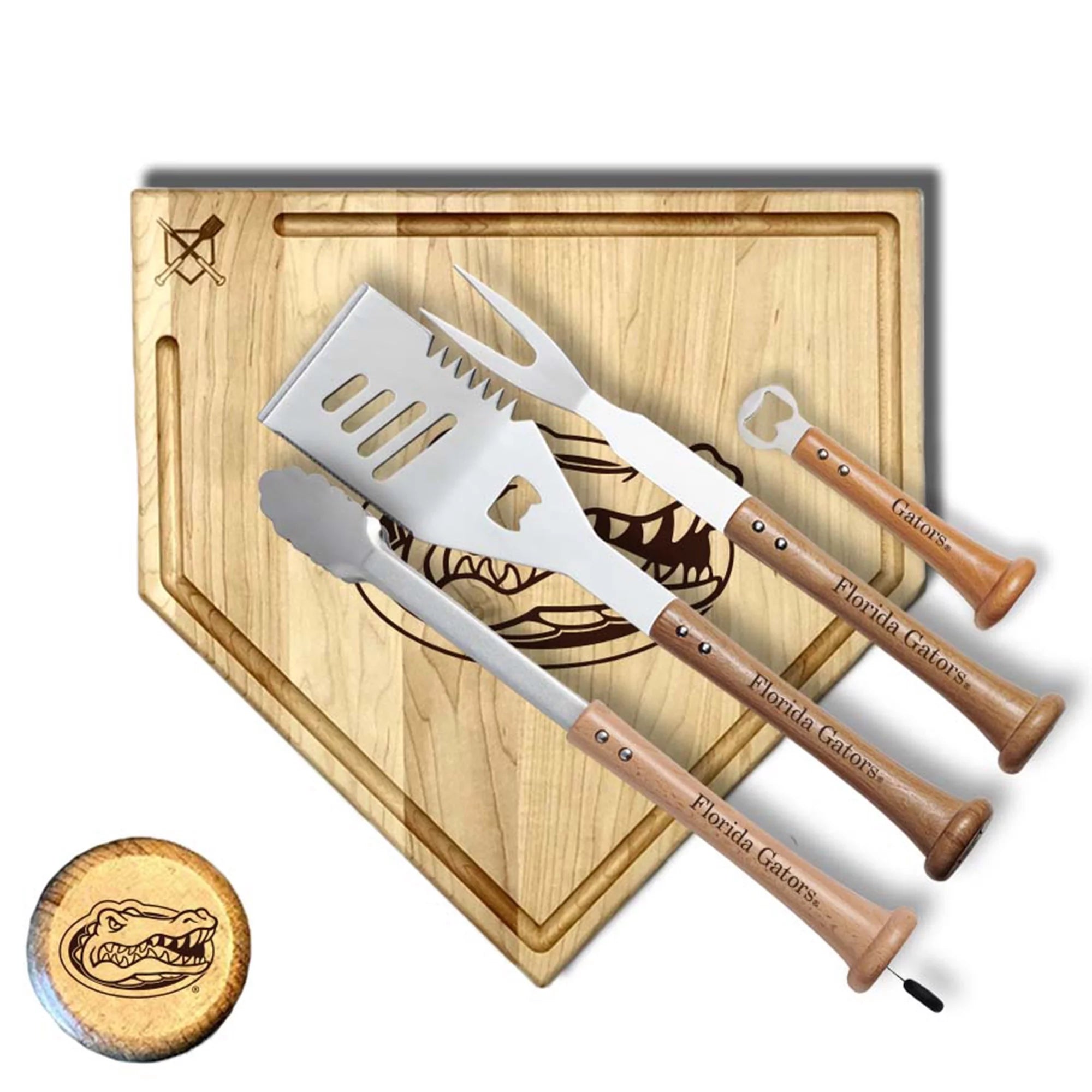 Baseball BBQ  Florida Gators 17 Trough Grand Slam Combo Set