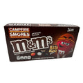 M&M'S Campfire Smores Chocolate Candy Singles Size, 1.41 Ounce Pouch, 24 Count Box