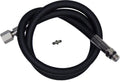 Cressi HP Hose for Pressure Gauge (81cm - 32in) Gauge Black