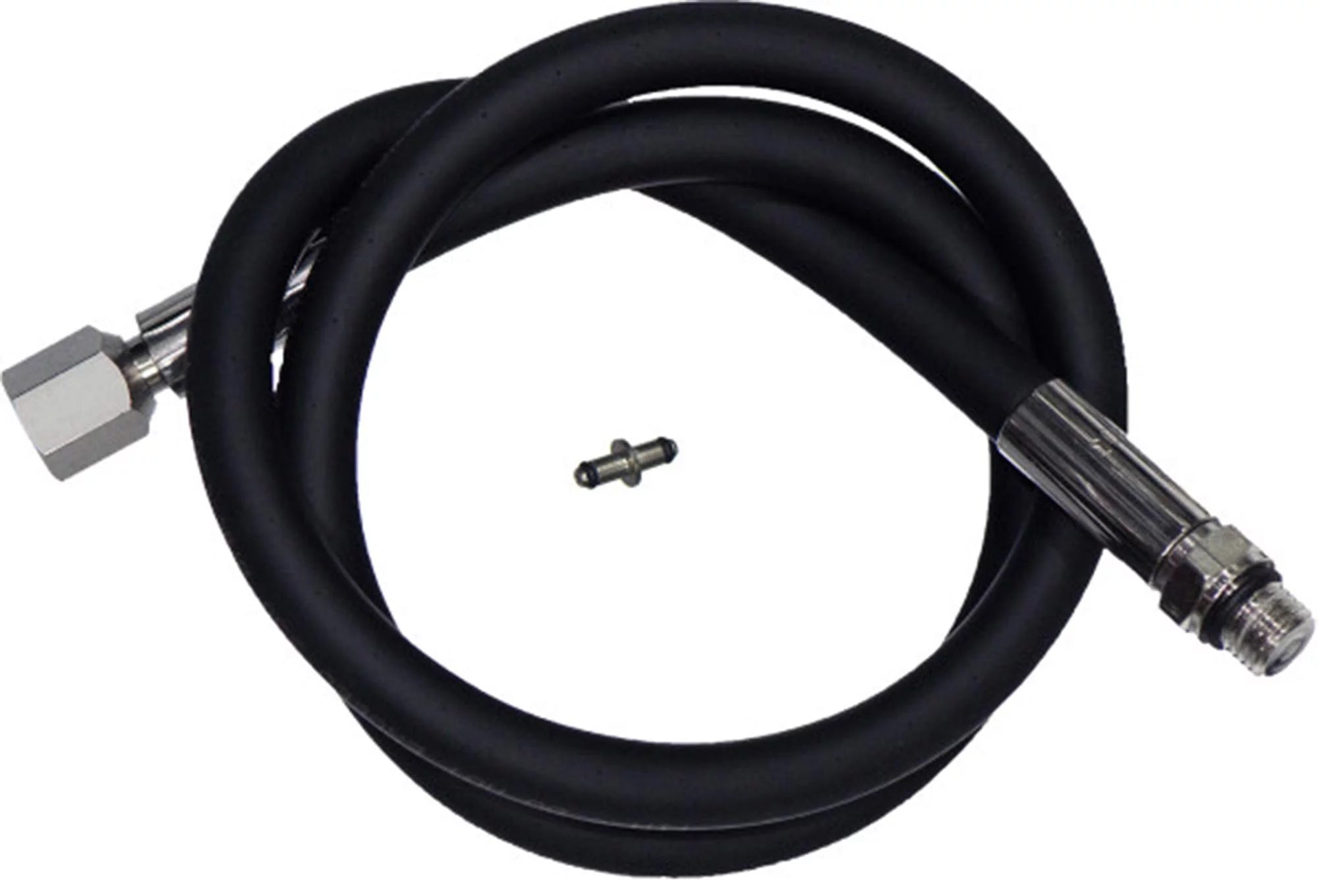 Cressi HP Hose for Pressure Gauge (81cm - 32in) Gauge Black