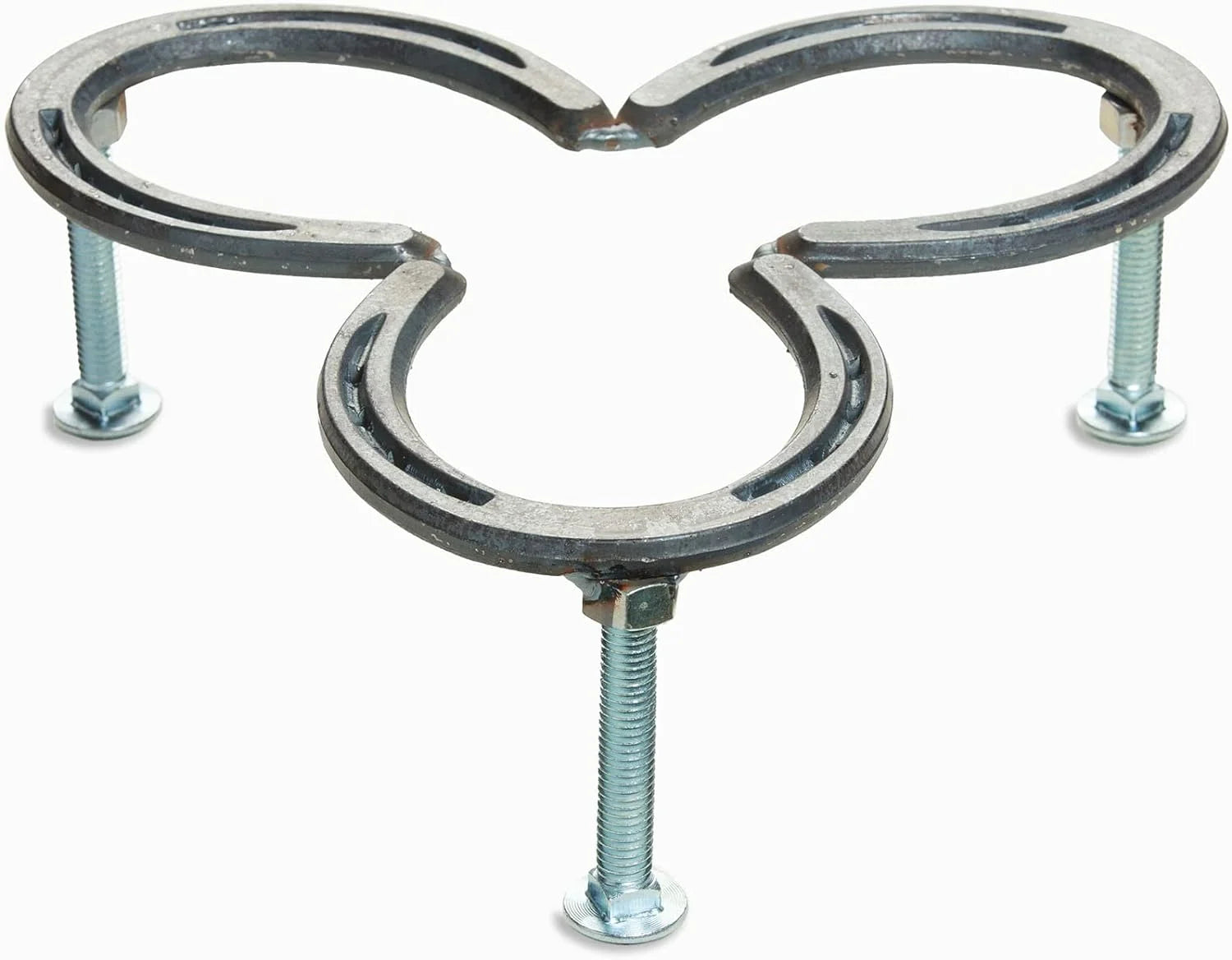 Dutch Oven Camping Tripod For Cooking ¨C Dutch Oven Stand Made Of Steel Horseshoes With Interchangeable Short And Long Legs ¨C 10¡± X 10¡± Camping Cooking Tripod Stand For Camp Coffee Pots
